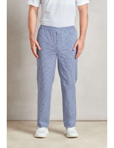 P-PR552-Pantalon de cuisinier taille élastique 2